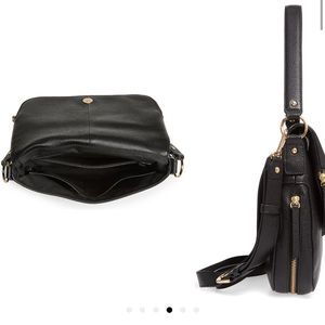 Leather crossbody bag